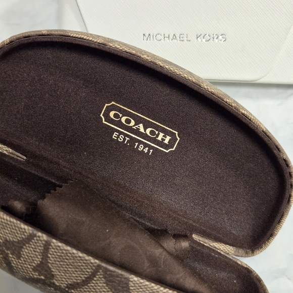 3 Case Bundle - Eyeglasses Sunglasses Cases - Michael Kors Jimmy Choo Coach